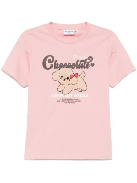 graphic-print T-shirt by :CHOCOOLATE