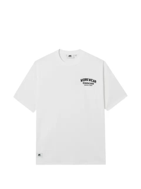 graphic print T-shirt by :CHOCOOLATE