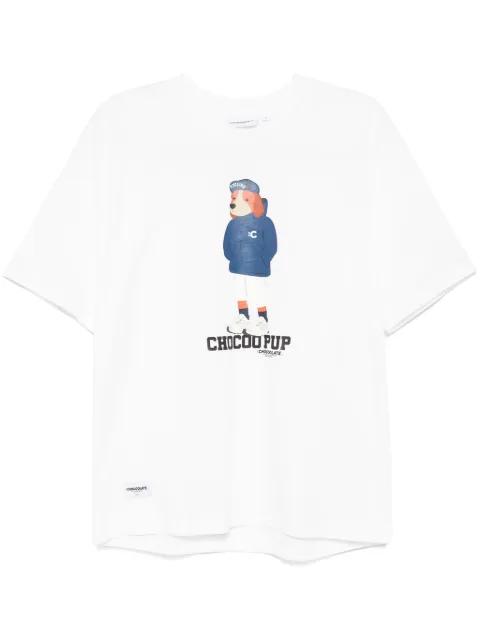 graphic-print T-shirt by :CHOCOOLATE