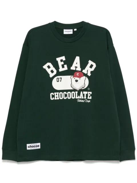 graphic-print T-shirt by :CHOCOOLATE