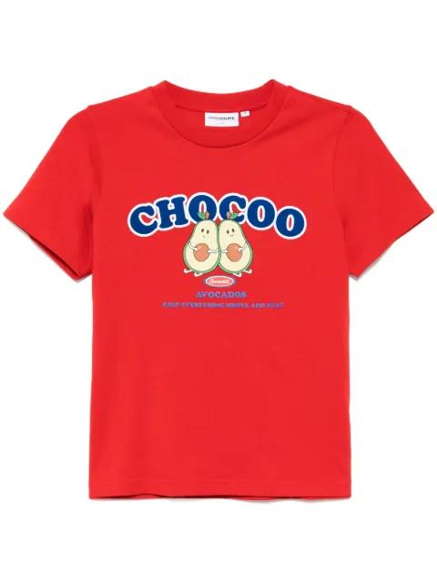 graphic-print T-shirt by :CHOCOOLATE