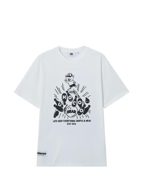graphic-print T-shirt by :CHOCOOLATE