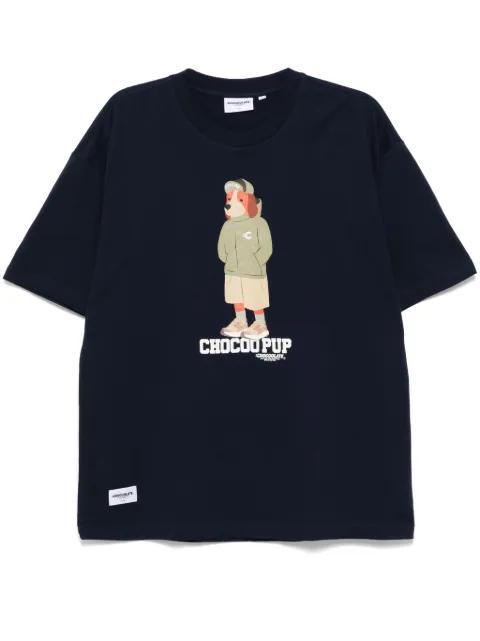 graphic-print T-shirt by :CHOCOOLATE