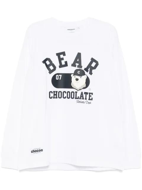graphic-print T-shirt by :CHOCOOLATE