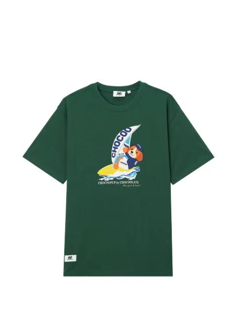 graphic-print T-shirt by :CHOCOOLATE