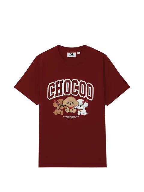 graphic-print T-shirt by :CHOCOOLATE