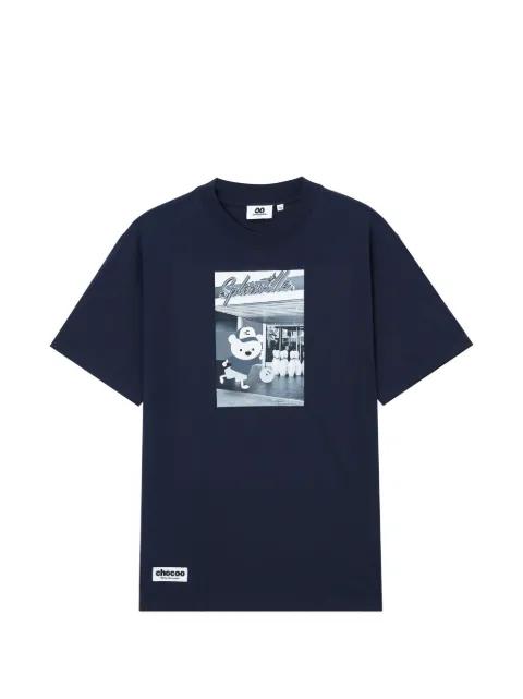 graphic-print T-shirt by :CHOCOOLATE