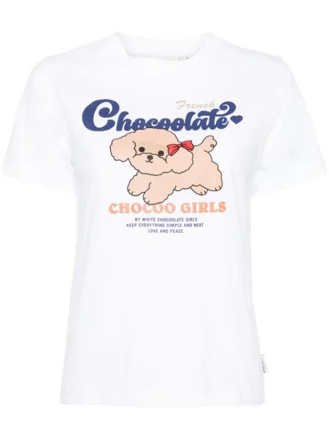 graphic-print T-shirt by :CHOCOOLATE