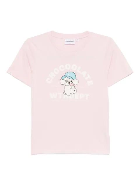 graphic-print T-shirt by :CHOCOOLATE