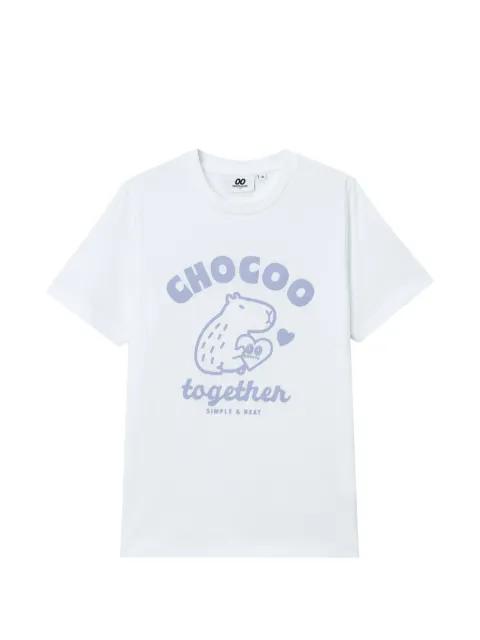 graphic-print T-shirt by :CHOCOOLATE