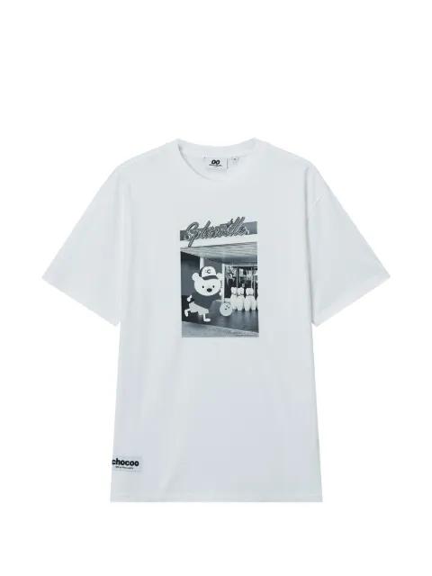 graphic-print T-shirt by :CHOCOOLATE