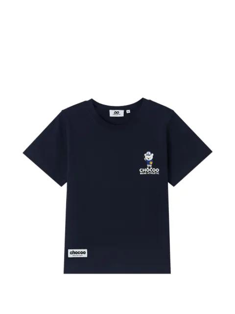 graphic-print cotton T-shirt by :CHOCOOLATE