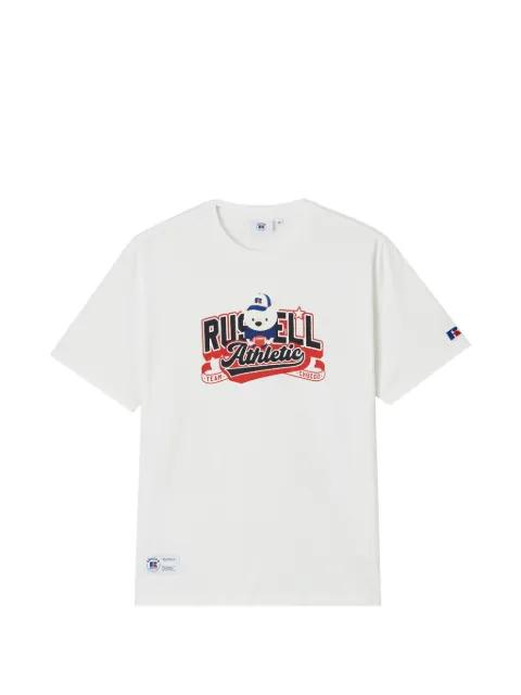 graphic-print cotton T-shirt by :CHOCOOLATE