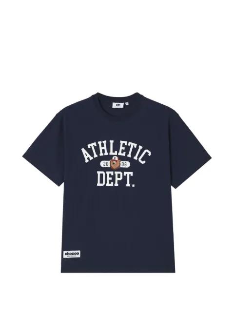 graphic-print crew-neck T-shirt by :CHOCOOLATE