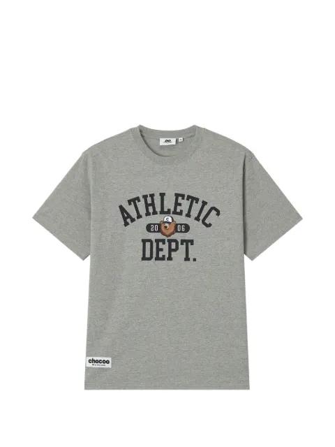 graphic-print crew-neck T-shirt by :CHOCOOLATE