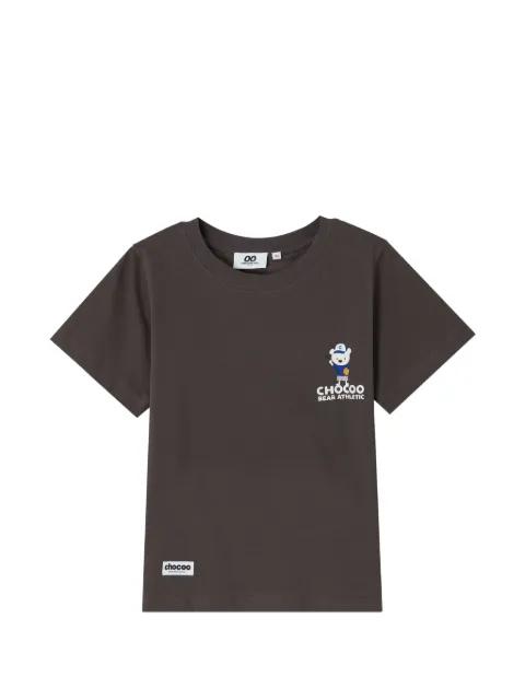 graphic-print short-sleeved T-shirt by :CHOCOOLATE