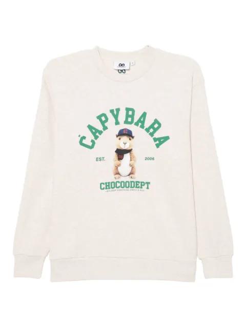 graphic-print sweatshirt by :CHOCOOLATE