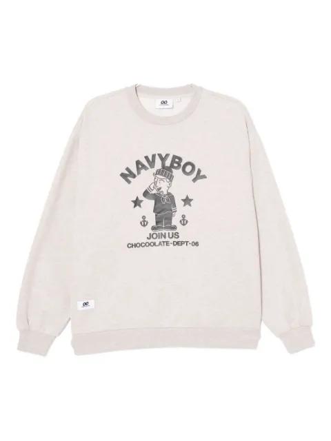 graphic-print sweatshirt by :CHOCOOLATE