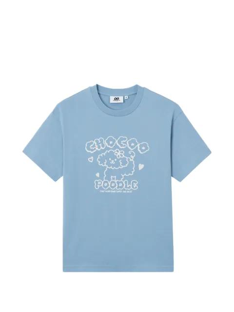 graphic print t-shirt by :CHOCOOLATE