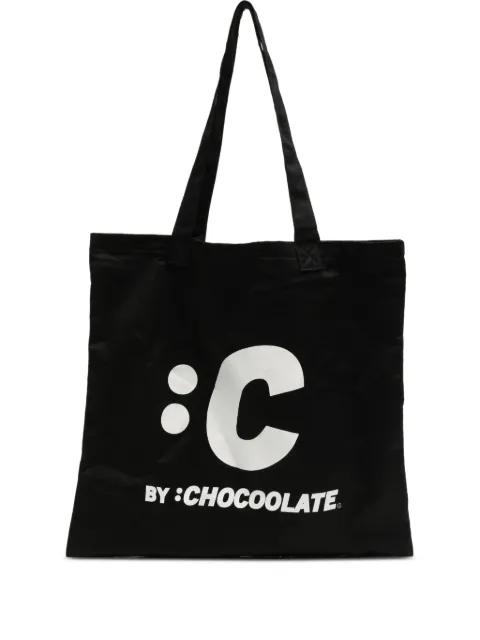graphic tote bag by :CHOCOOLATE