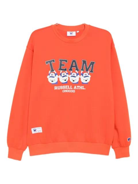 graphiced sweatshirt by :CHOCOOLATE