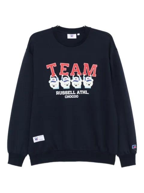 graphiced sweatshirt by :CHOCOOLATE