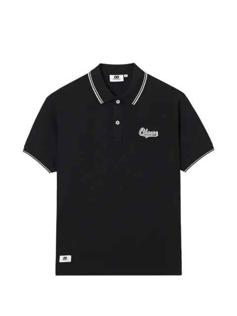 logo-detail cotton polo shirt by :CHOCOOLATE