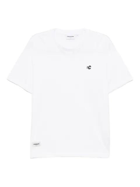 logo-embroidered T-shirt by :CHOCOOLATE