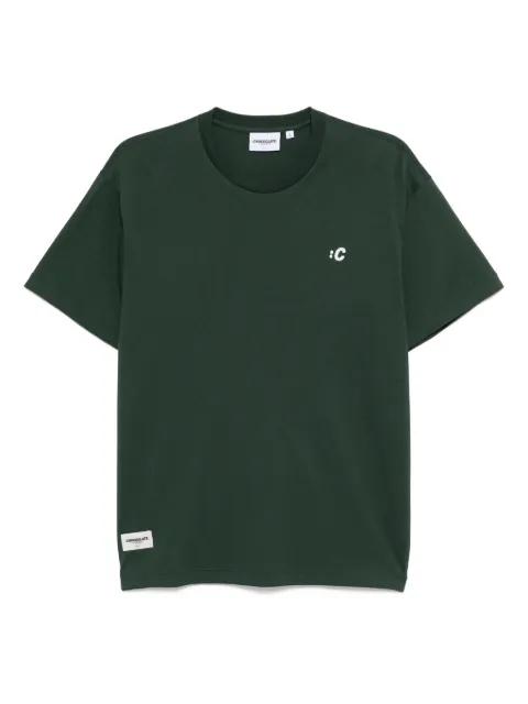 logo-embroidered T-shirt by :CHOCOOLATE