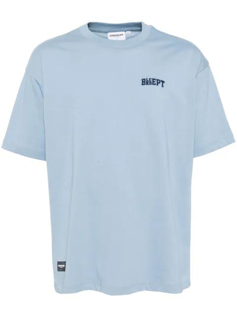 logo-embroidered T-shirt by :CHOCOOLATE