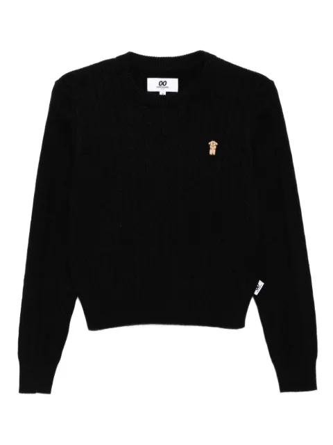 logo-embroidered jumper by :CHOCOOLATE