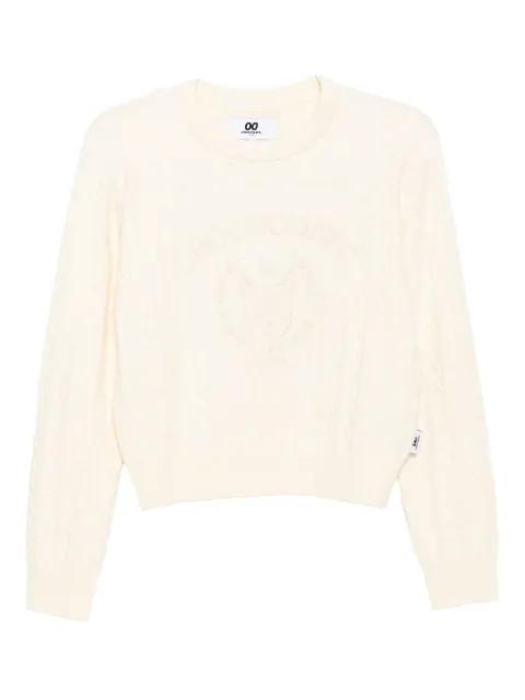 logo-embroidered jumper by :CHOCOOLATE