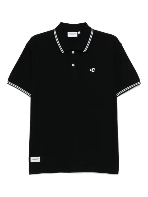 logo-embroidered polo shirt by :CHOCOOLATE