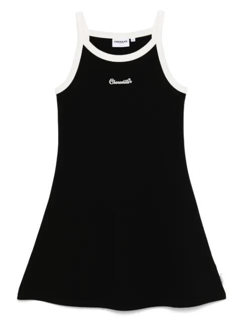 logo mini dress by :CHOCOOLATE