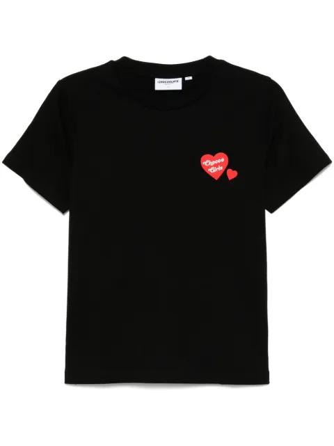 logo-patch T-shirt by :CHOCOOLATE