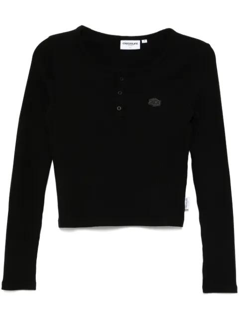 logo-patch T-shirt by :CHOCOOLATE