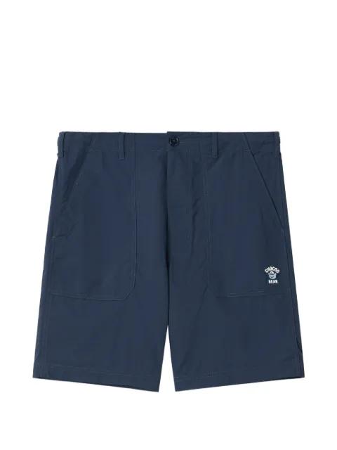 logo-patch elasticated shorts by :CHOCOOLATE