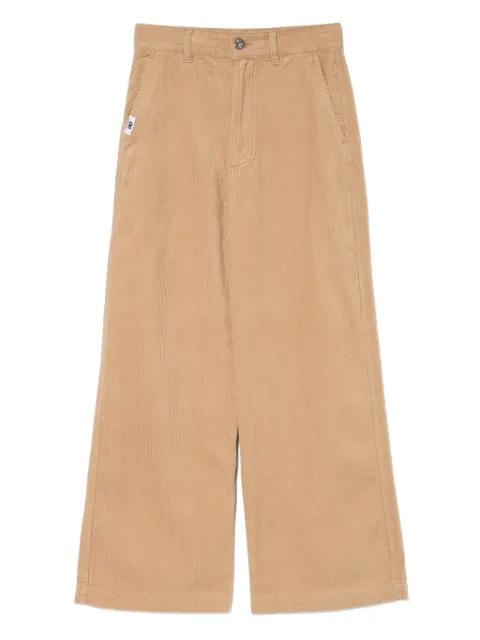 logo-patch trousers by :CHOCOOLATE
