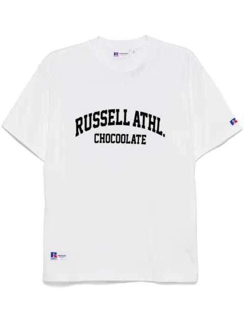 logo-print T-shirt by :CHOCOOLATE