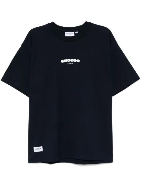 logo-print T-shirt by :CHOCOOLATE