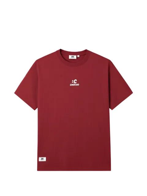 logo-print T-shirt by :CHOCOOLATE