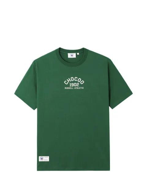logo-print T-shirt by :CHOCOOLATE