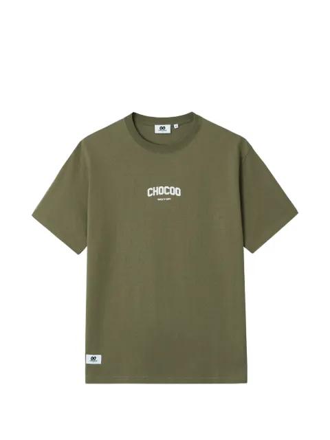 logo-print T-shirt by :CHOCOOLATE