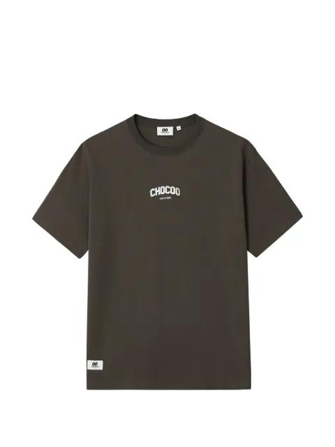 logo-print T-shirt by :CHOCOOLATE