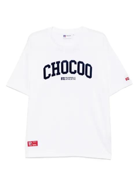logo-print T-shirt by :CHOCOOLATE