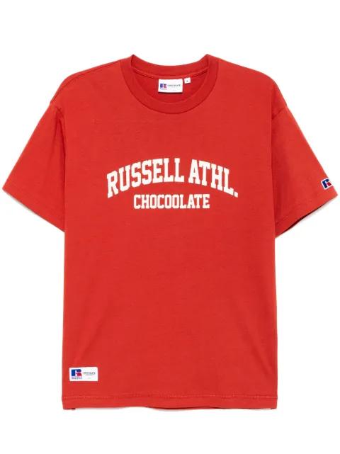 logo-print T-shirt by :CHOCOOLATE