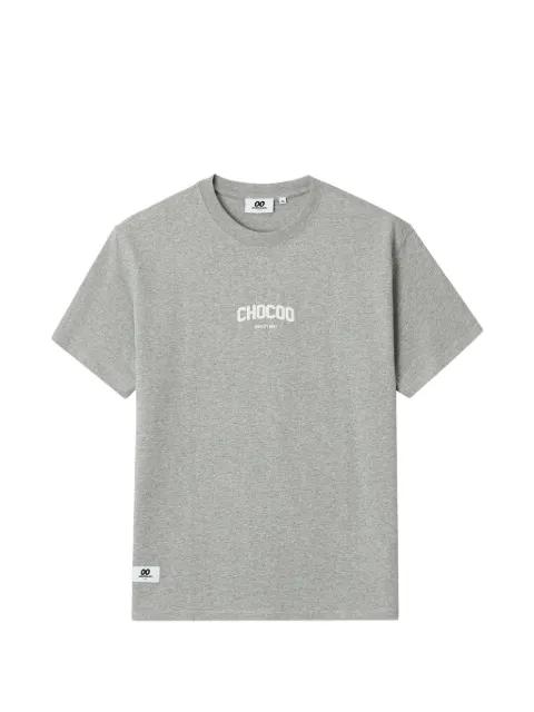 logo-print T-shirt by :CHOCOOLATE