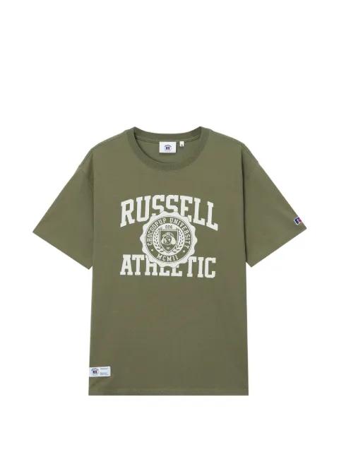 logo-print crew-neck T-shirt by :CHOCOOLATE
