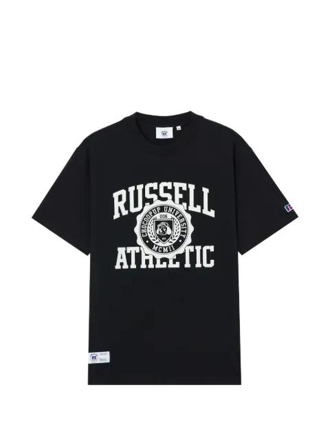 logo-print crew-neck T-shirt by :CHOCOOLATE