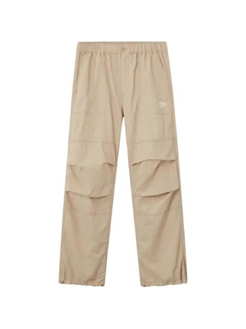 logo-print elasticated trousers by :CHOCOOLATE